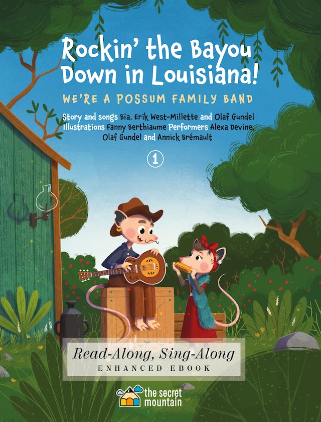 Buchcover für Rockin' the Bayou Down in Louisiana! (Enhanced Edition)