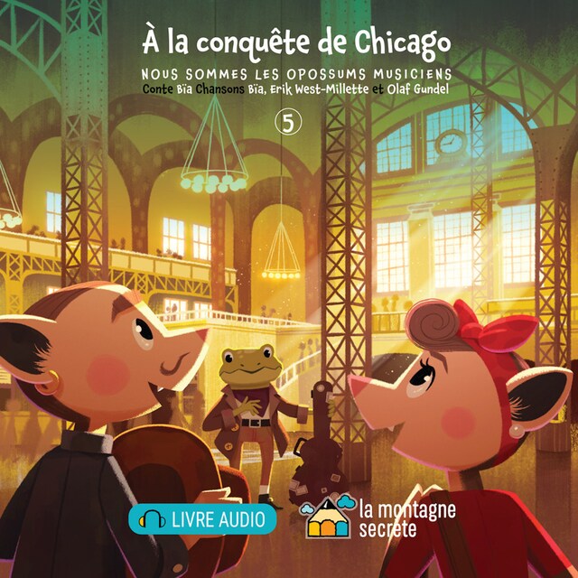 Book cover for À la conquête de Chicago !