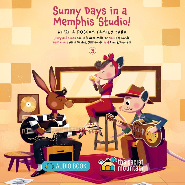 Buchcover für Sunny Days in a Memphis Studio!