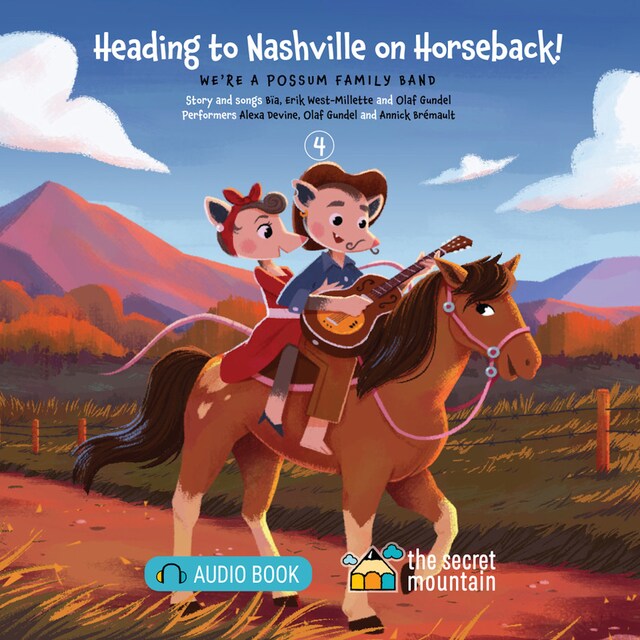 Book cover for Heading to Nashville on Horseback!