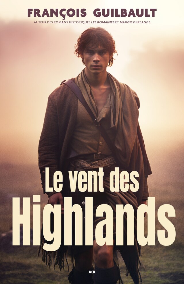 Couverture de livre pour Le vent des Highlands