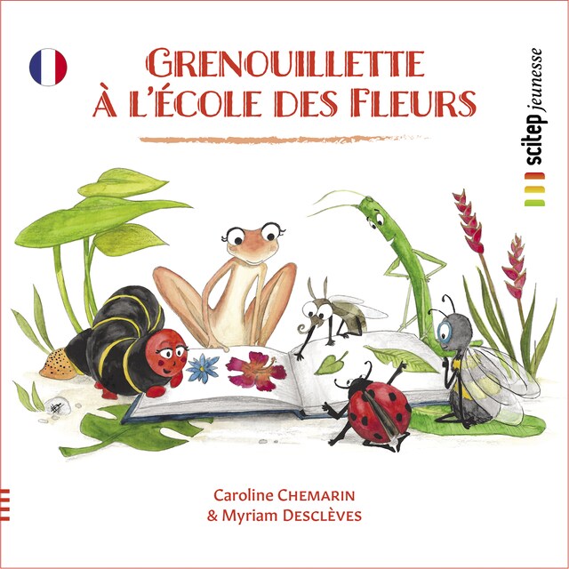 Book cover for Grenouillette à l'école des fleurs