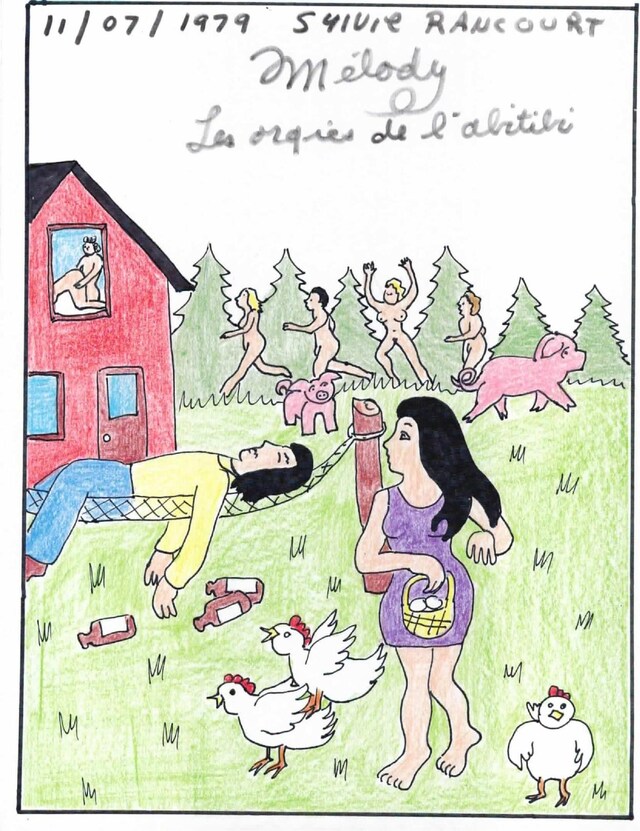 Book cover for Les orgies de l'Abitibi