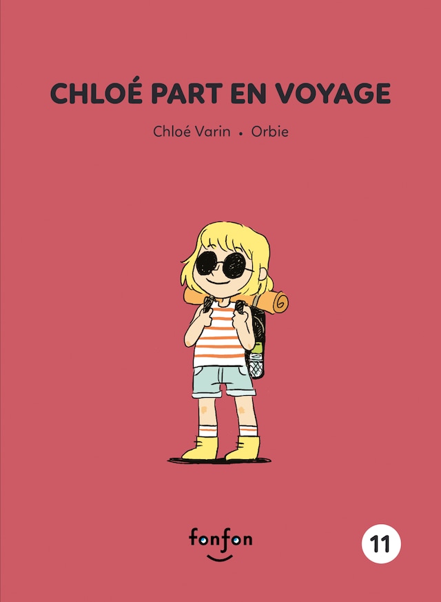 Couverture de livre pour Chloé part en voyage