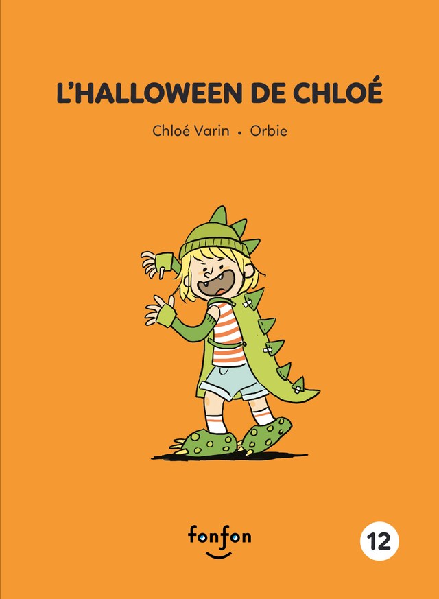 Couverture de livre pour L'Halloween de Chloé