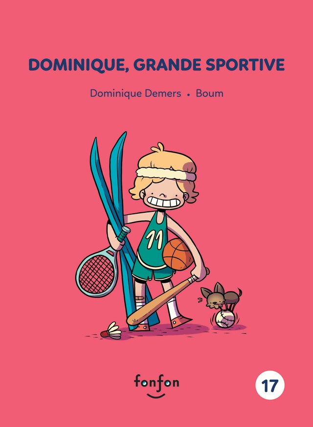 Book cover for Dominique, grande sportive