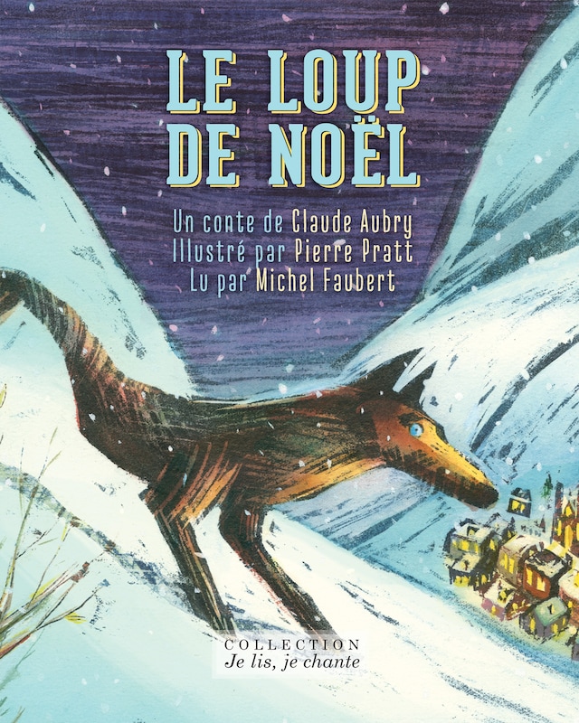 Couverture de livre pour Le loup de Noël (Contenu enrichi)