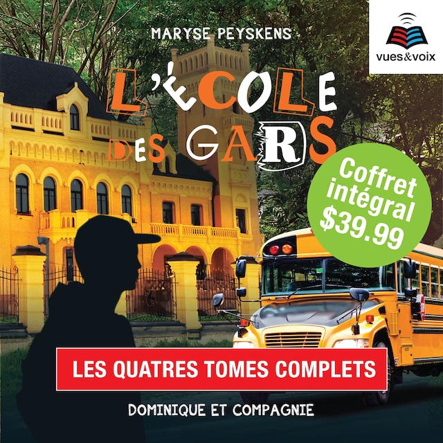 Bokomslag for L'école des gars - coffret intégral