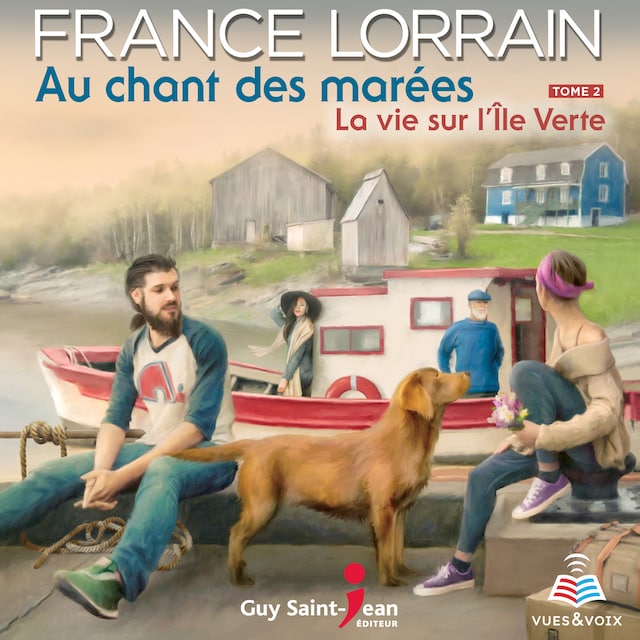 Book cover for Au chant des marées tome 2. La vie sur l'Île Verte