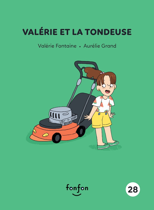 Book cover for Valérie et la tondeuse