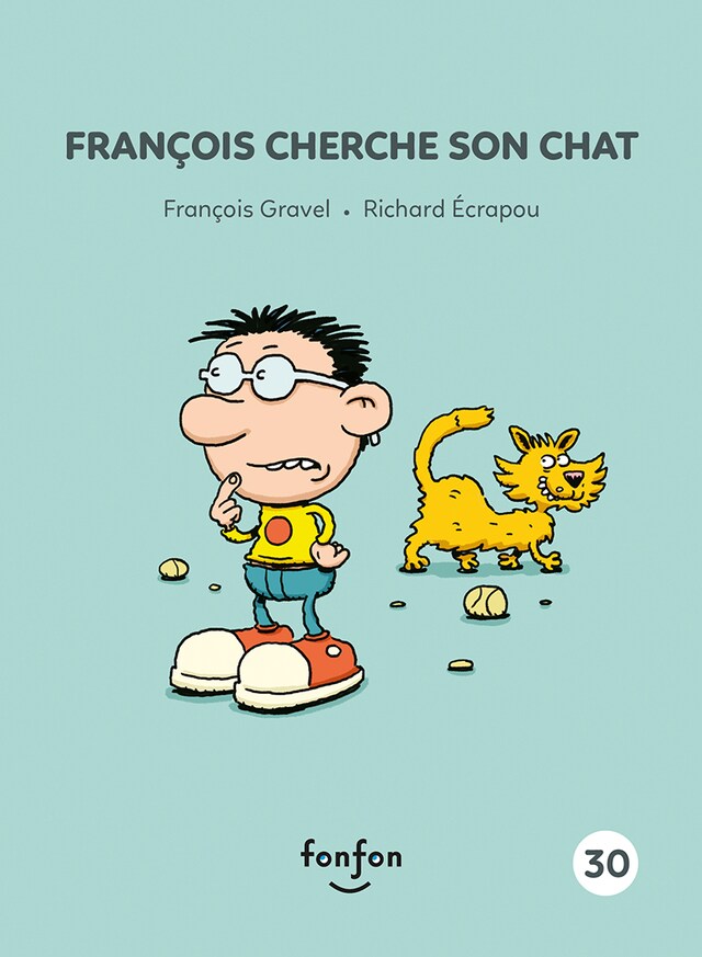 Couverture de livre pour François cherche son chat