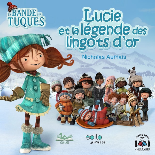 Book cover for Lucie et la légende des lingots d'or
