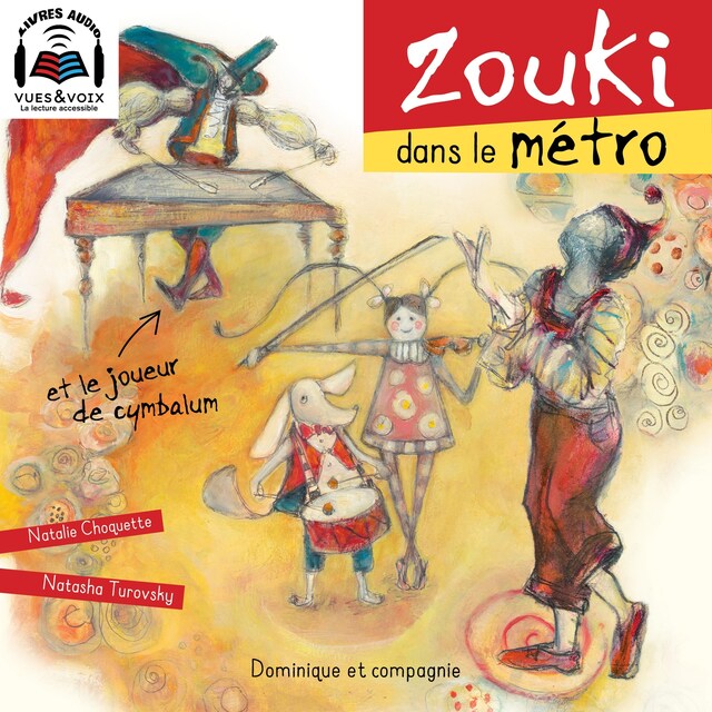 Buchcover für Zouki dans le métro