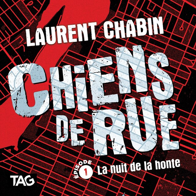 Book cover for Chiens de rue - épisode 1: La nuit de la honte