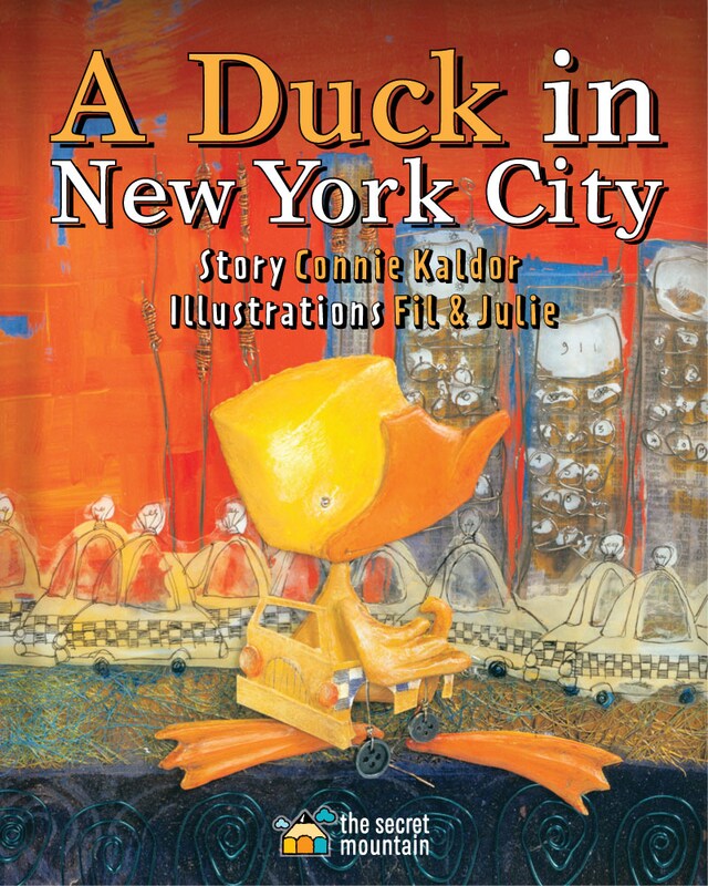 Book cover for A Duck in New York City