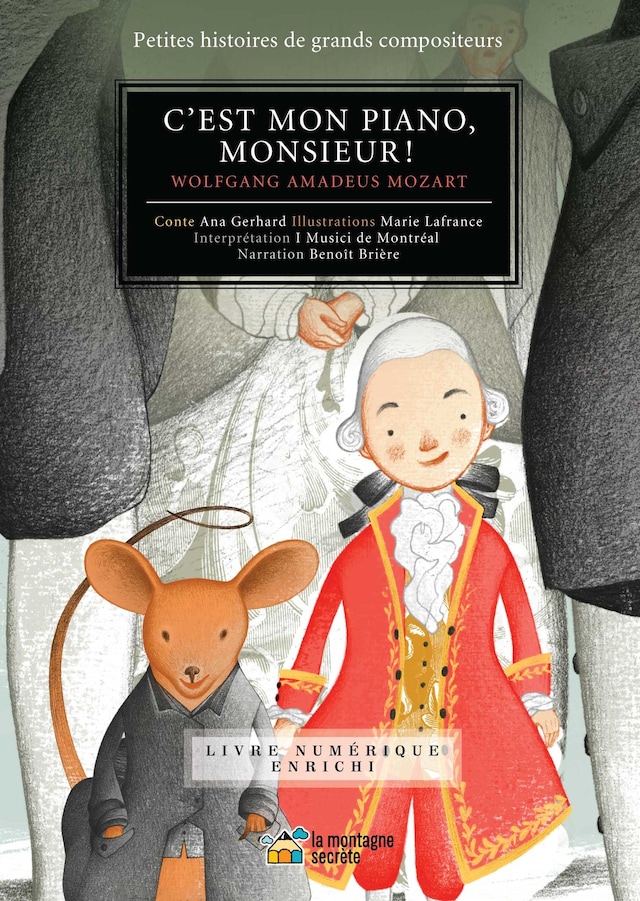 Book cover for C'est mon piano, monsieur ! (Contenu enrichi)