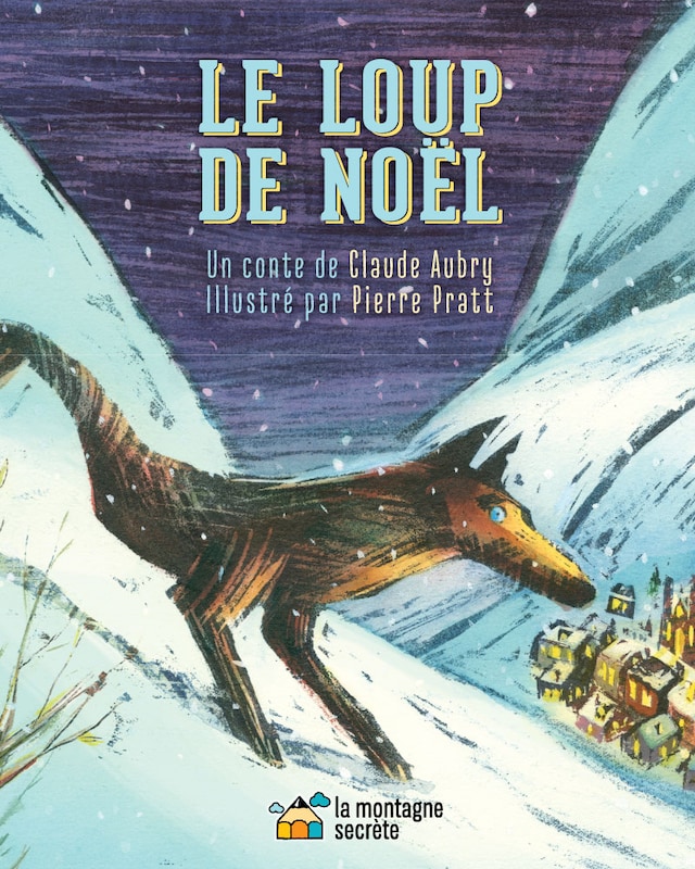 Couverture de livre pour Le loup de Noël
