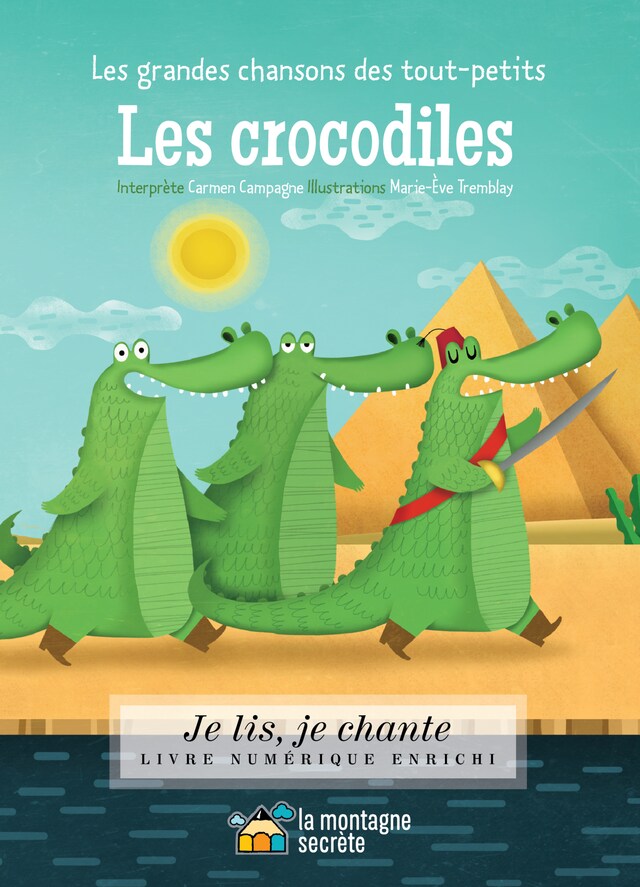 Couverture de livre pour Les crocodiles (contenu enrichi)