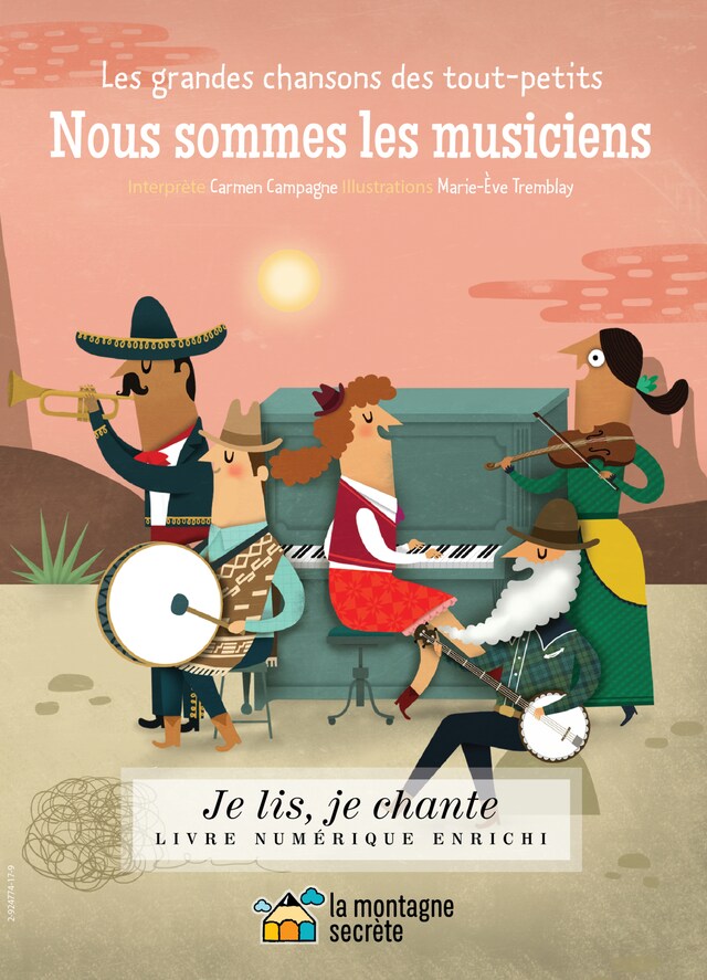 Couverture de livre pour Nous sommes les musiciens (Contenu enrichi)