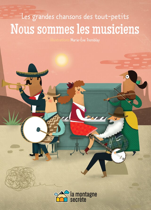 Kirjankansi teokselle Nous sommes les musiciens