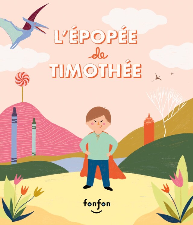 Couverture de livre pour L'épopée de Timothée