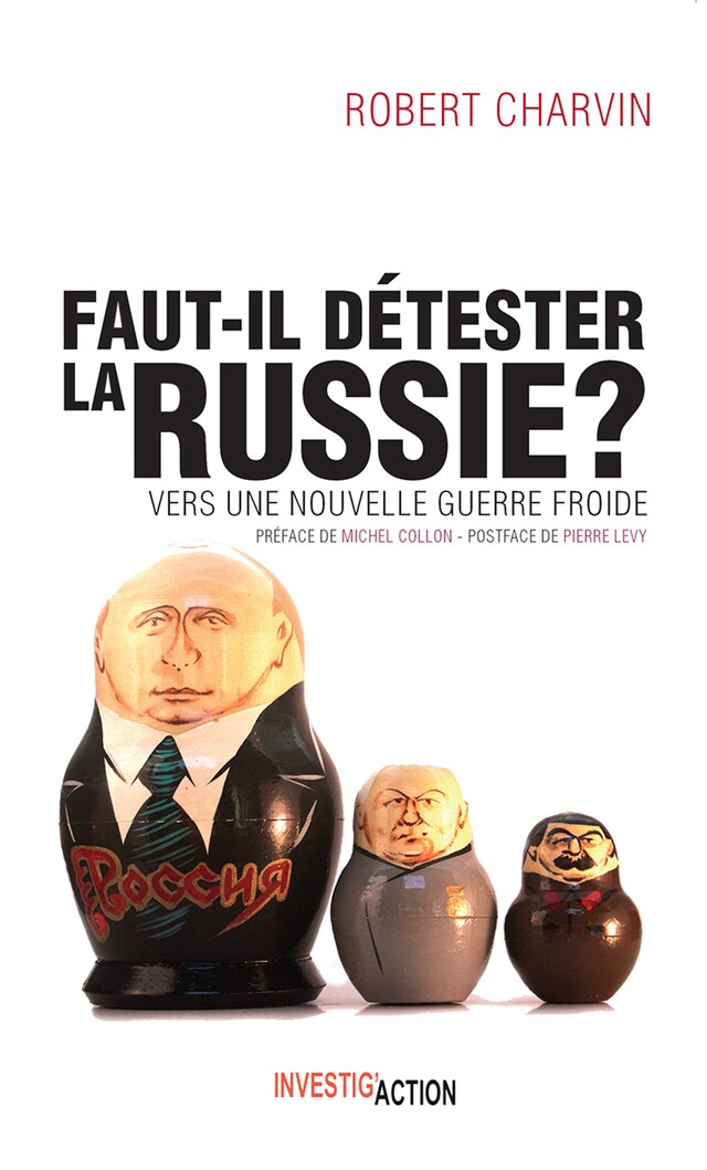 Kirjankansi teokselle Faut-il détester la Russie ?