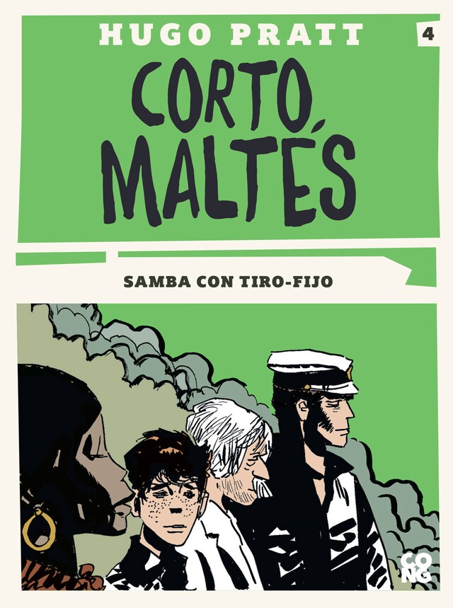 Book cover for Corto Maltés, Samba con Tiro-Fijo