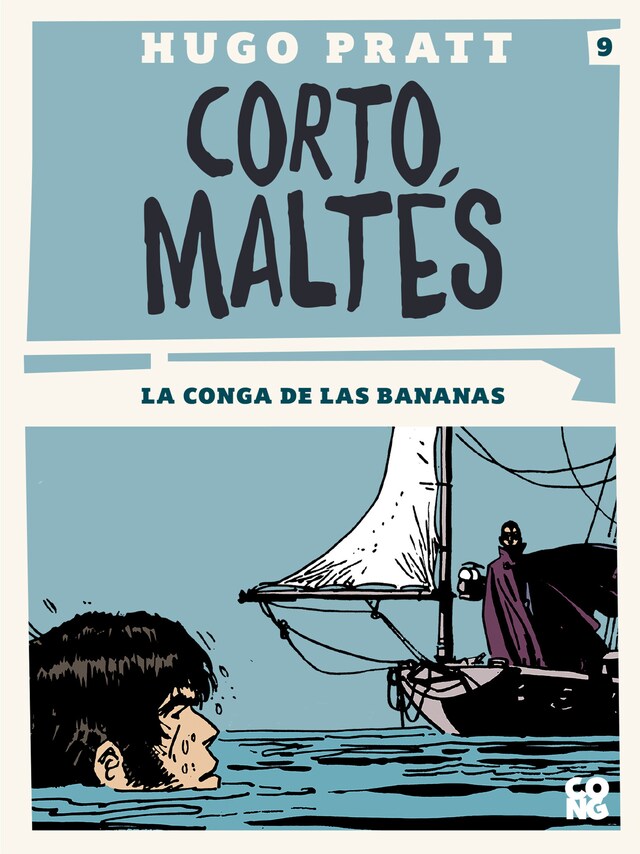 Book cover for Corto Maltés, La conga de las bananas