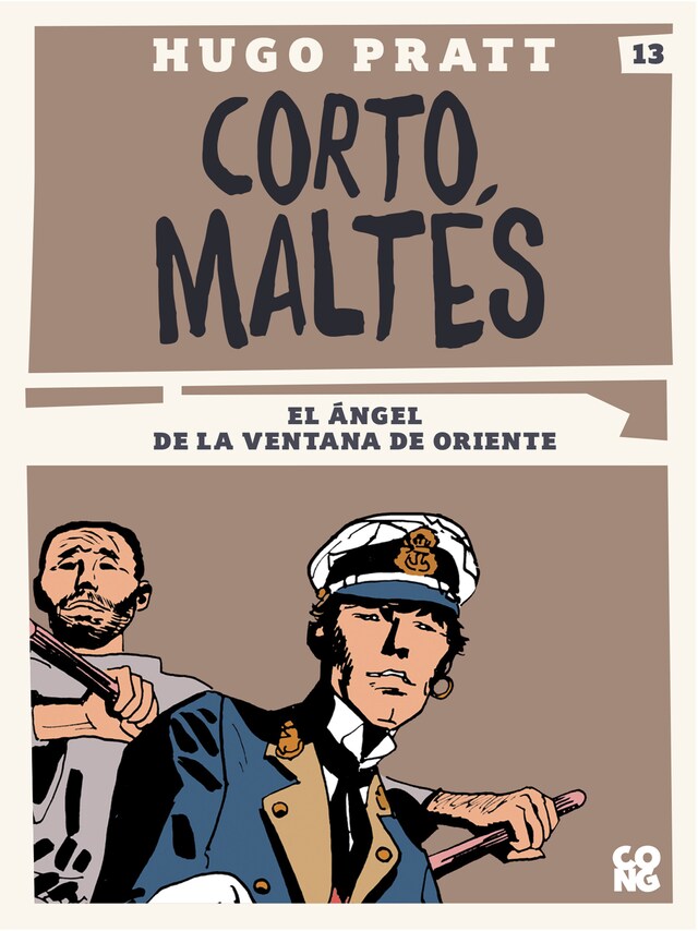 Book cover for Corto Maltés, El ángel de la ventana de Oriente