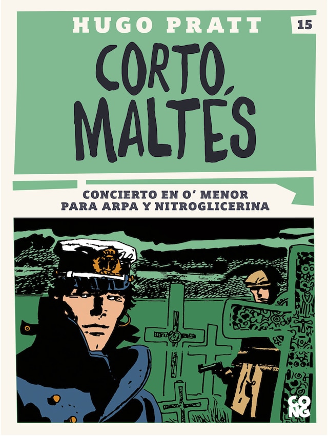 Book cover for Corto Maltés, Concierto en O’ menor para arpa y nitroglicerina