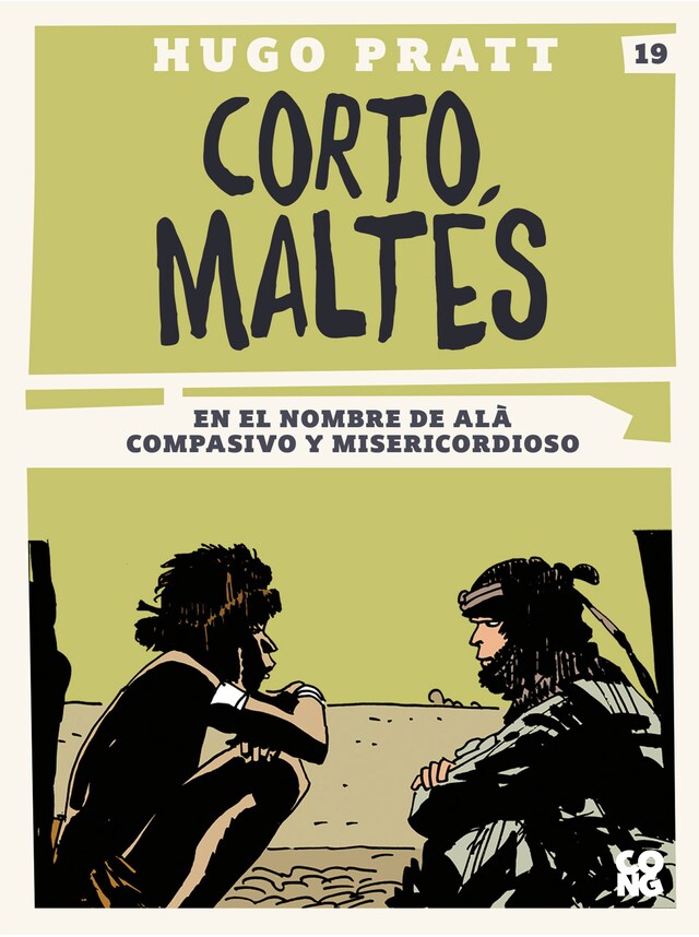 Book cover for Corto Maltés, En el nombre de Alà compasivo y misericordioso