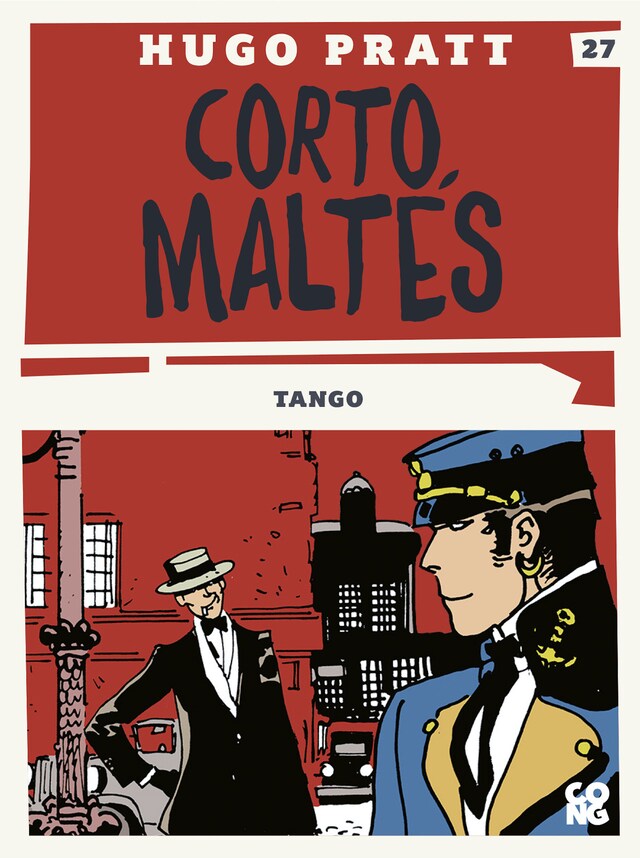 Boekomslag van Corto Maltés, Tango