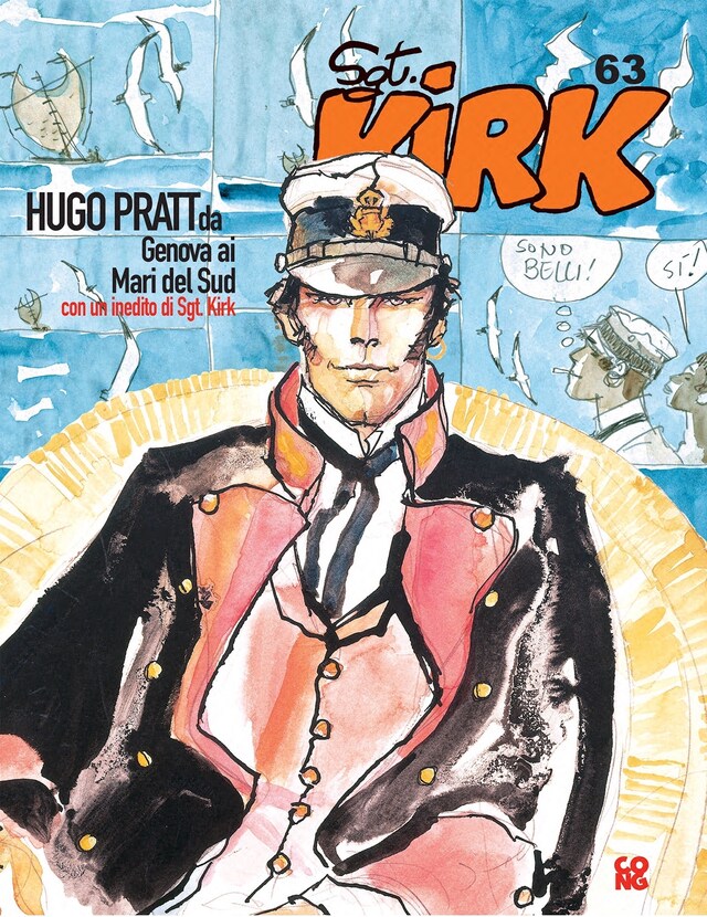 Book cover for Hugo Pratt, da Genova ai Mari del Sud