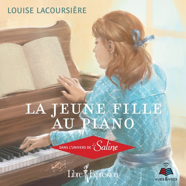 Bokomslag for La jeune fille au piano: dans l'univers de La Saline