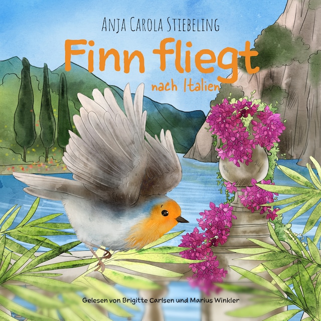 Couverture de livre pour Finn fliegt nach Italien