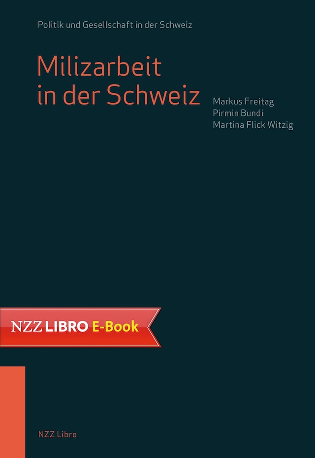 Buchcover für Milizarbeit in der Schweiz