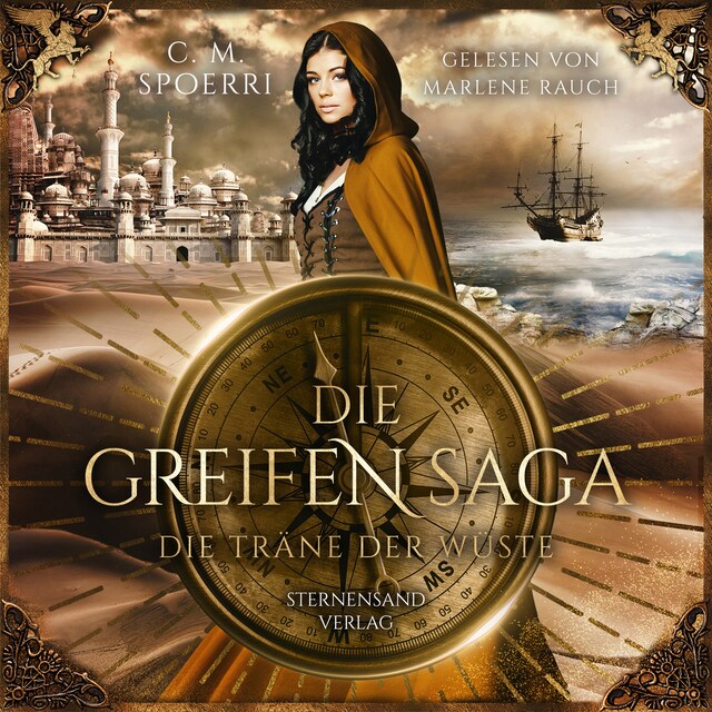 Book cover for Die Greifen-Saga (Band 2): Die Träne der Wüste