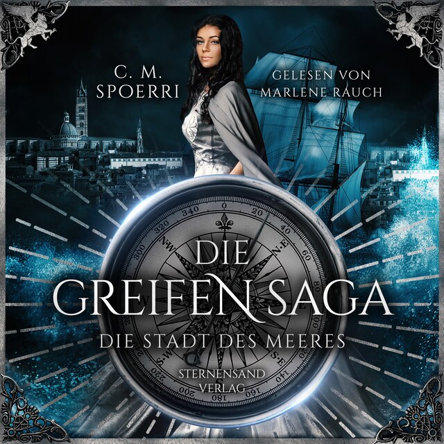 Bokomslag for Die Greifen-Saga (Band 3): Die Stadt des Meeres