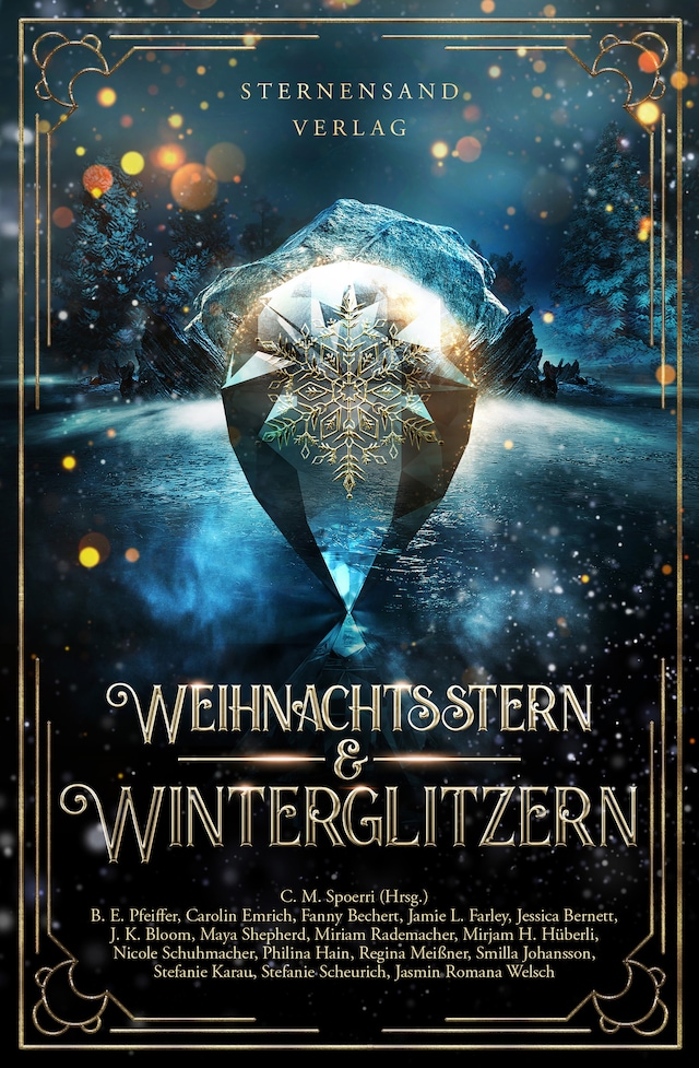 Couverture de livre pour Weihnachtsstern & Winterglitzern (Anthologie)