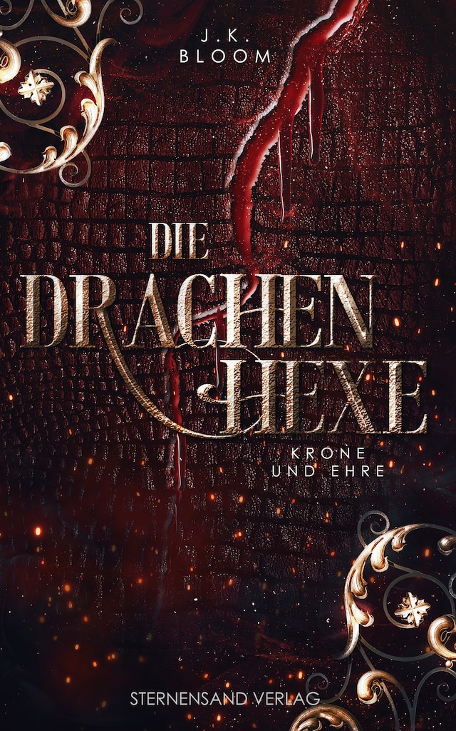 Buchcover für Die Drachenhexe (Band 2): Krone und Ehre