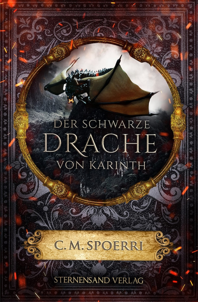 Book cover for Der schwarze Drache von Karinth (Kurzgeschichte)