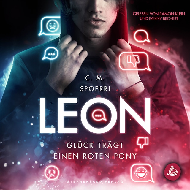 Book cover for Leon: Glück trägt einen roten Pony