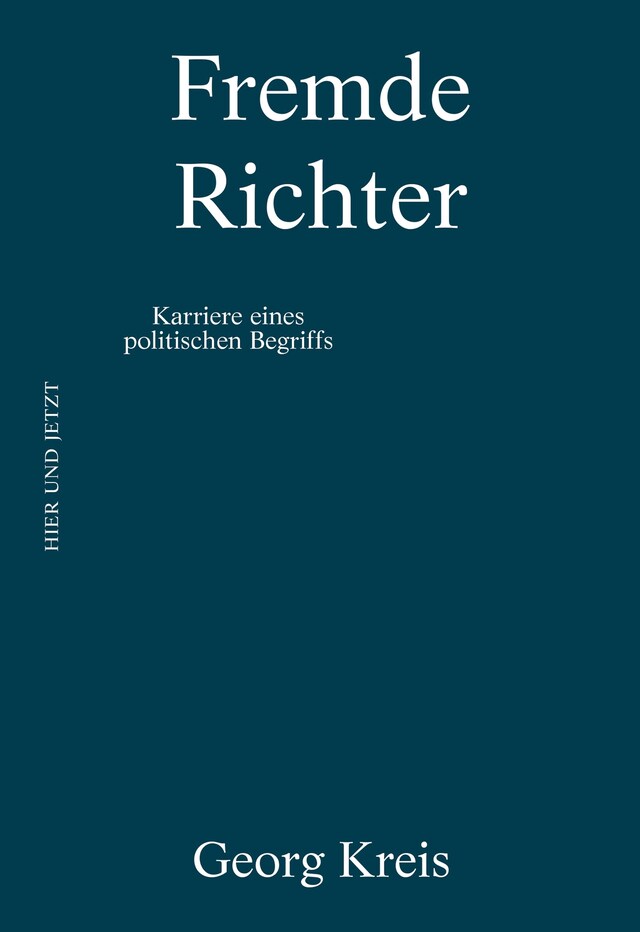 Book cover for Fremde Richter
