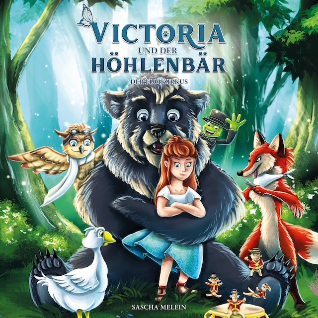 Couverture de livre pour Victoria und der Höhlenbär