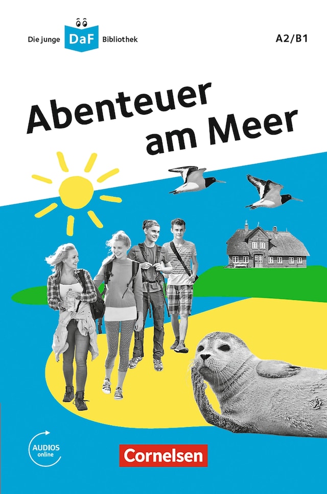 Portada de libro para Die junge DaF-Bibliothek: Abenteuer am Meer, A2/B1