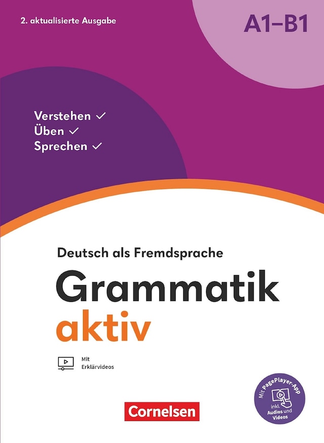 Okładka książki dla Grammatik aktiv - Deutsch als Fremdsprache - 2. aktualisierte Ausgabe - A1-B1