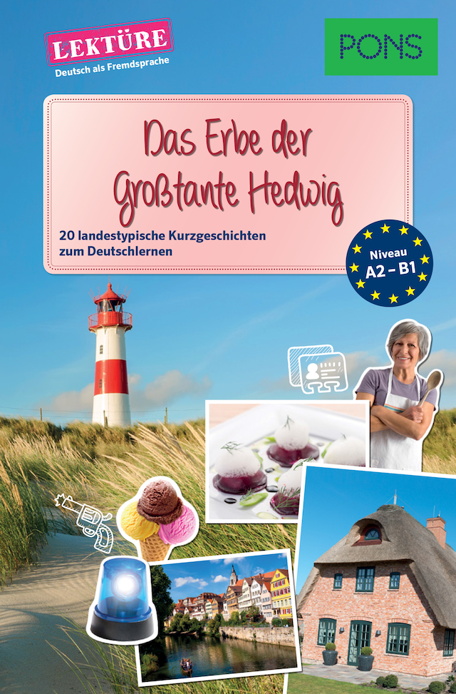 Book cover for PONS Kurzgeschichten: Das Erbe der Großtante Hedwig