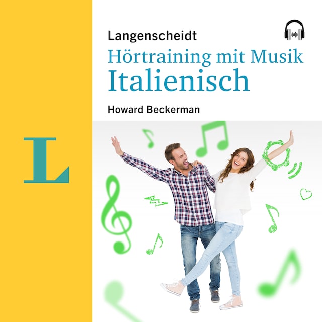 Book cover for Langenscheidt Hörtraining mit Musik Italienisch