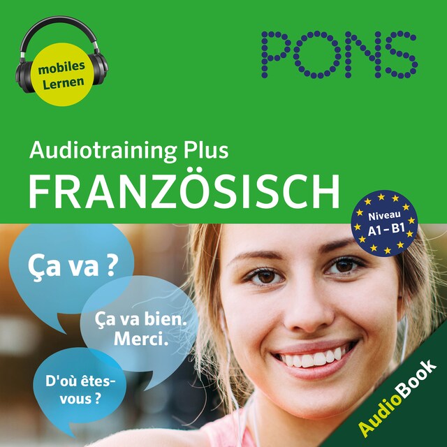 Book cover for PONS Audiotraining Plus FRANZÖSISCH