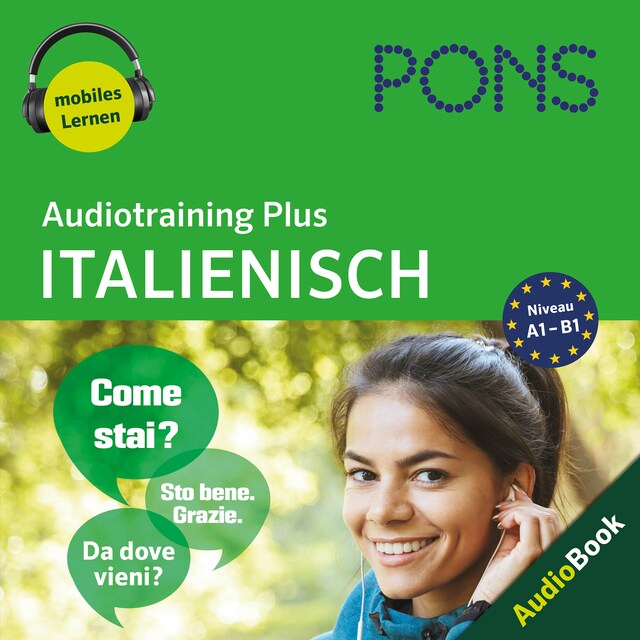 Book cover for PONS Audiotraining Plus ITALIENISCH